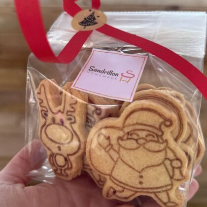 Sachets de biscuits décorés