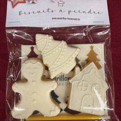 Biscuits à peindre (3 pièces)